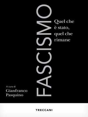 cover image of Fascismo